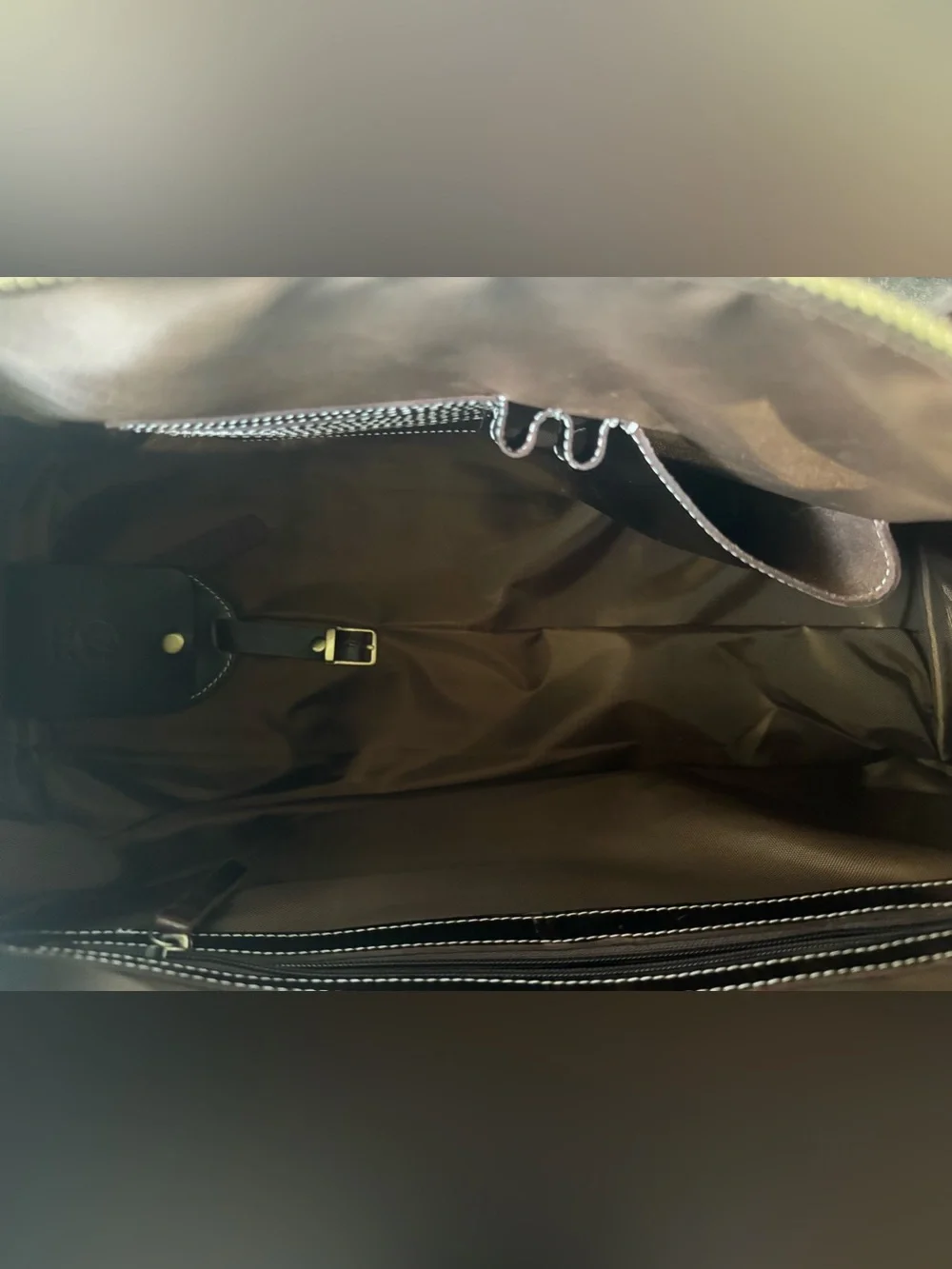 💼Rustic Town Full Grain Buffalo Leather Weekender Duffle Travel Bag🧳💼 - Picture 5 of 15